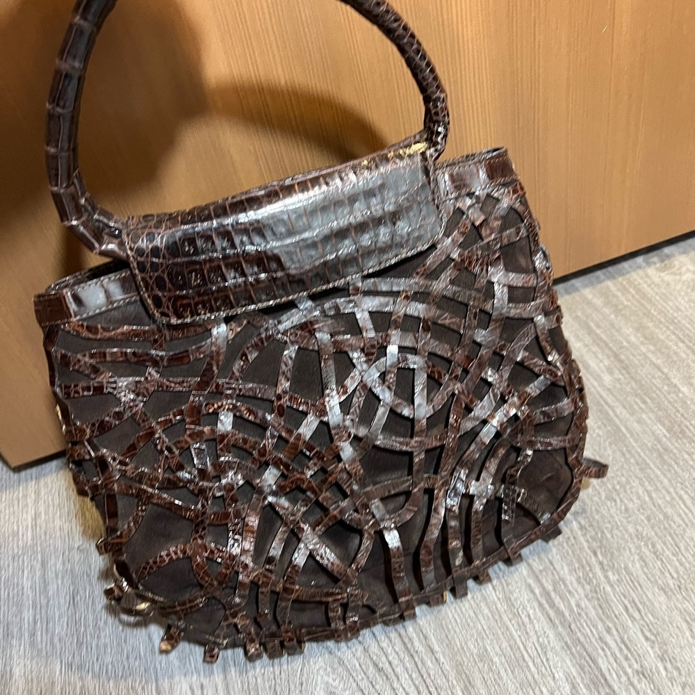 Nancy Gonzalez Crocodile tote bag - Picture 5 of 5